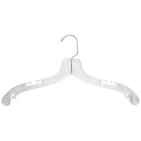 17" Clear Heavy Duty Hangers