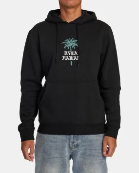 Barbed Palm Hoodie - Black