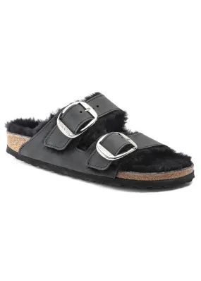 Birkenstock Arizona Big Buckle Shearling 1020138 Black