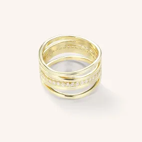 Crossover Multilayered Ring