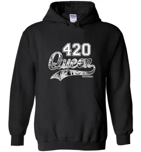 Dank Master 420 Queen Hoodie - Black