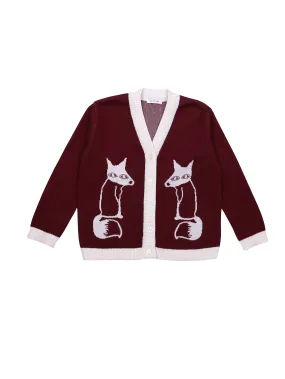 Knitted Cardigan Fox