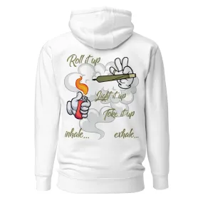 Men’s Stoner And Marijuana Theme Graphic Hoodie