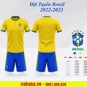 Quần áo bóng đá đội tuyển Brazil SV