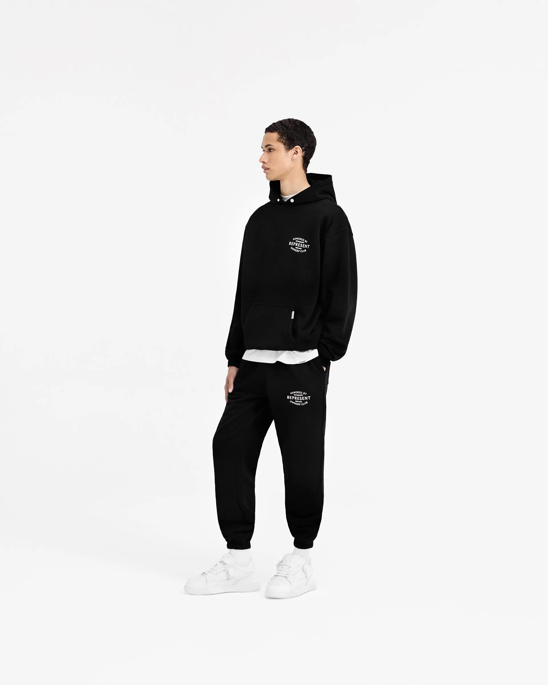 Represent Owners Club Stamp Hoodie - Jet Black