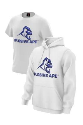 XAPE Alpha Hoodie & Tee - White